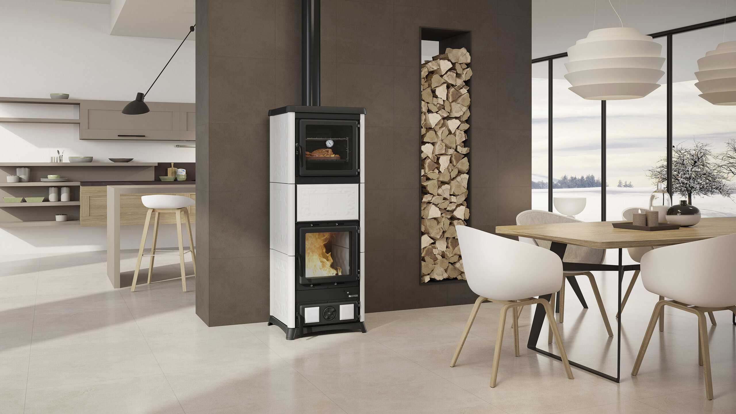 La Nordica Nova Forno.16 Maiolica, fotografia ufficiale del produttore